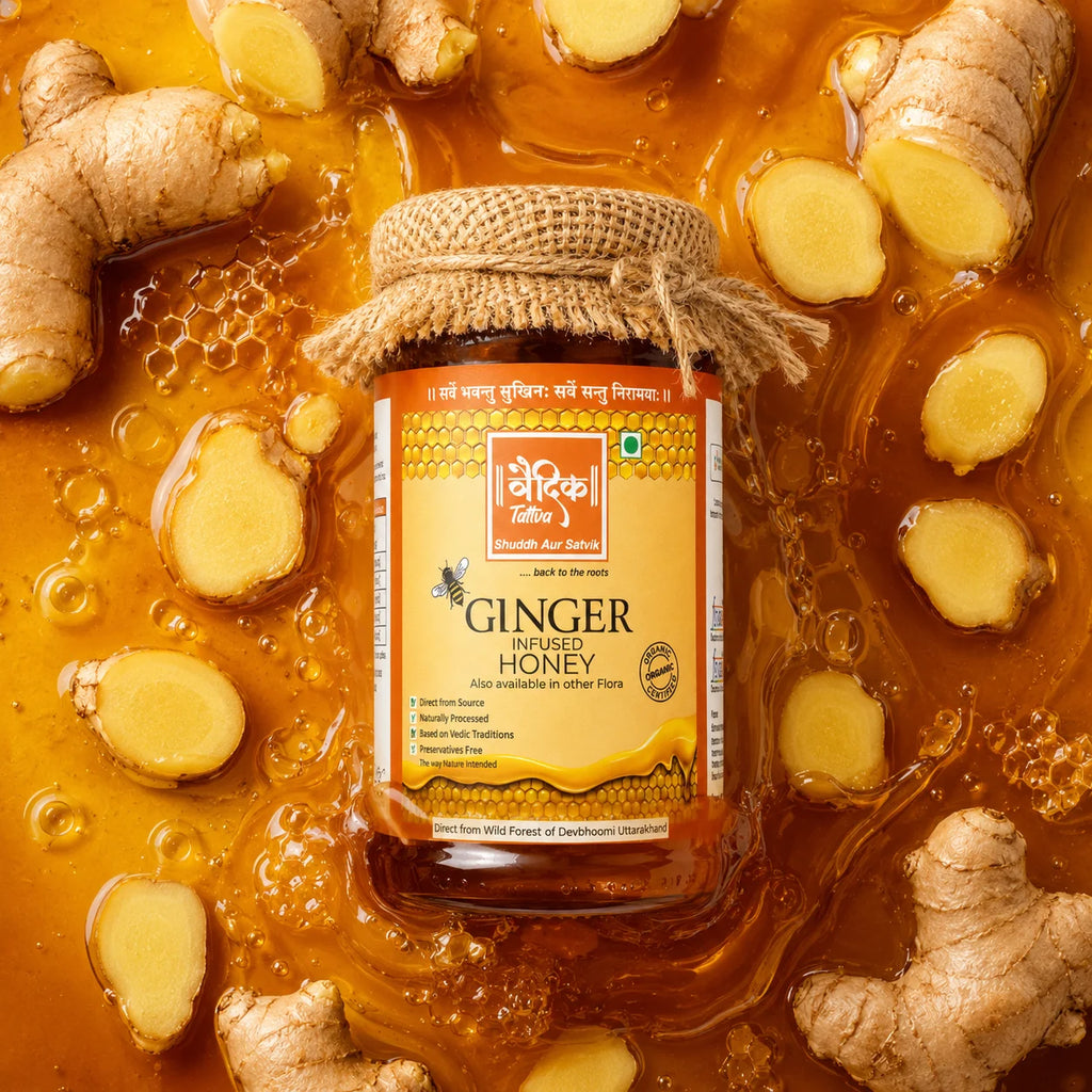 Ginger Infused Honey
