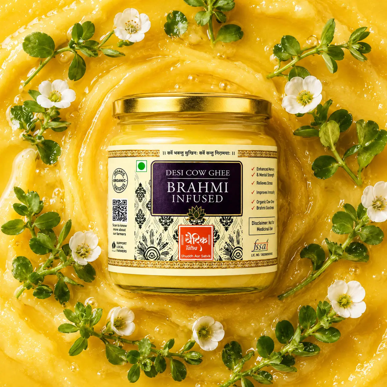 Brahmi Infused Ghee