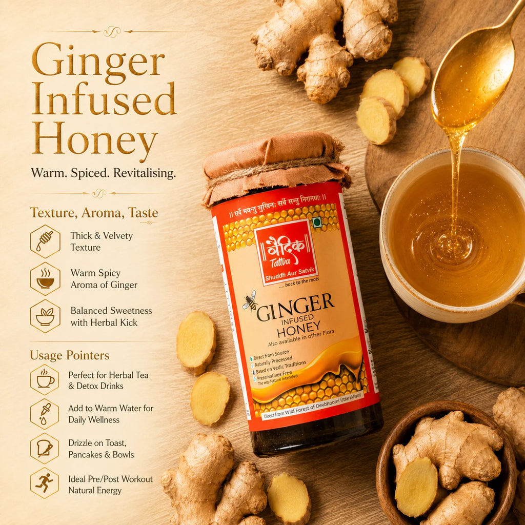 Ginger Infused Honey