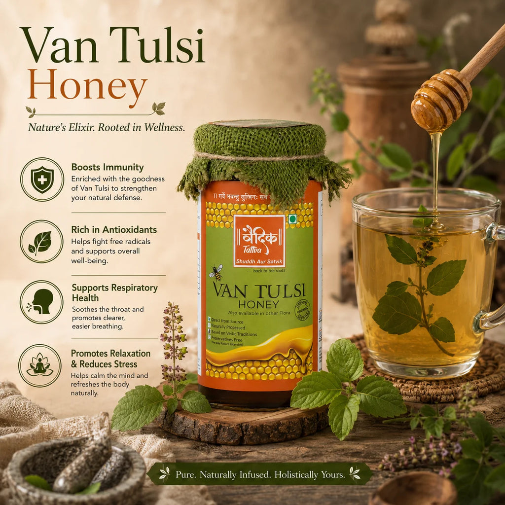 Van Tulsi Honey
