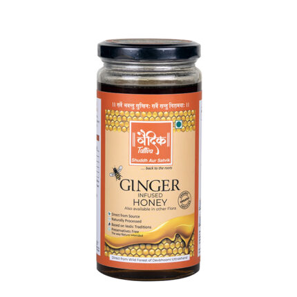 Certified Organic GINGER HONEY