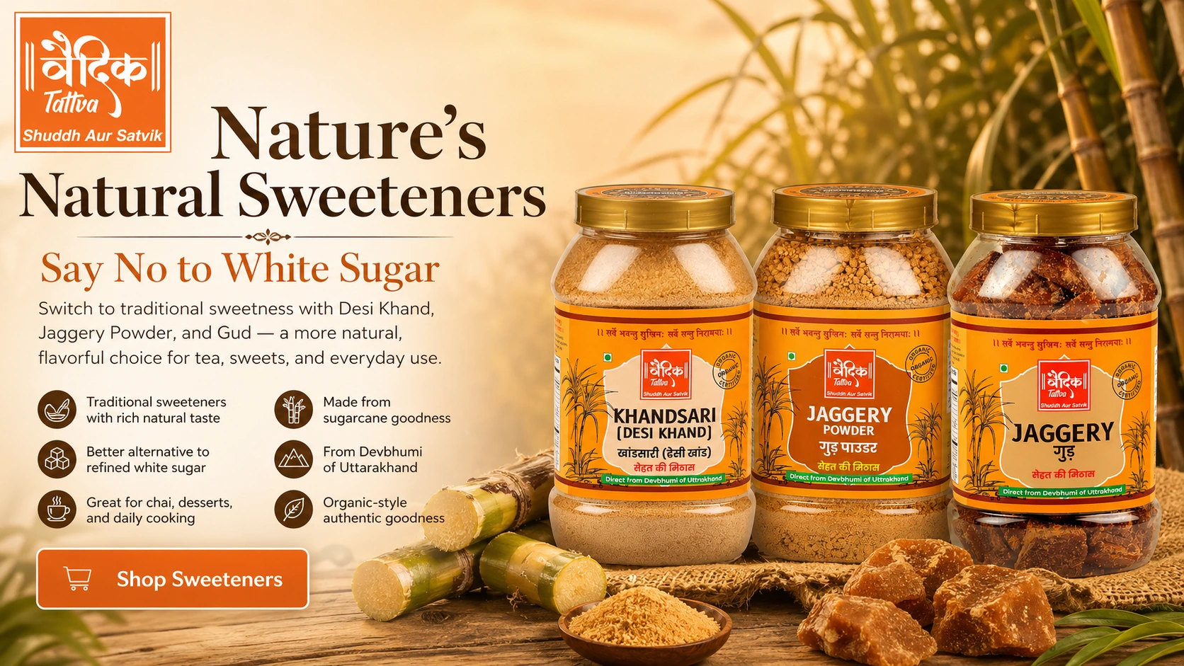 Jaggery and Natural Sweeteners